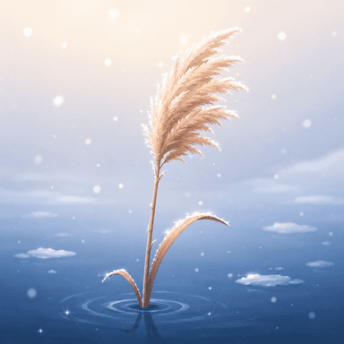 寒湖の一本芦のアイコン